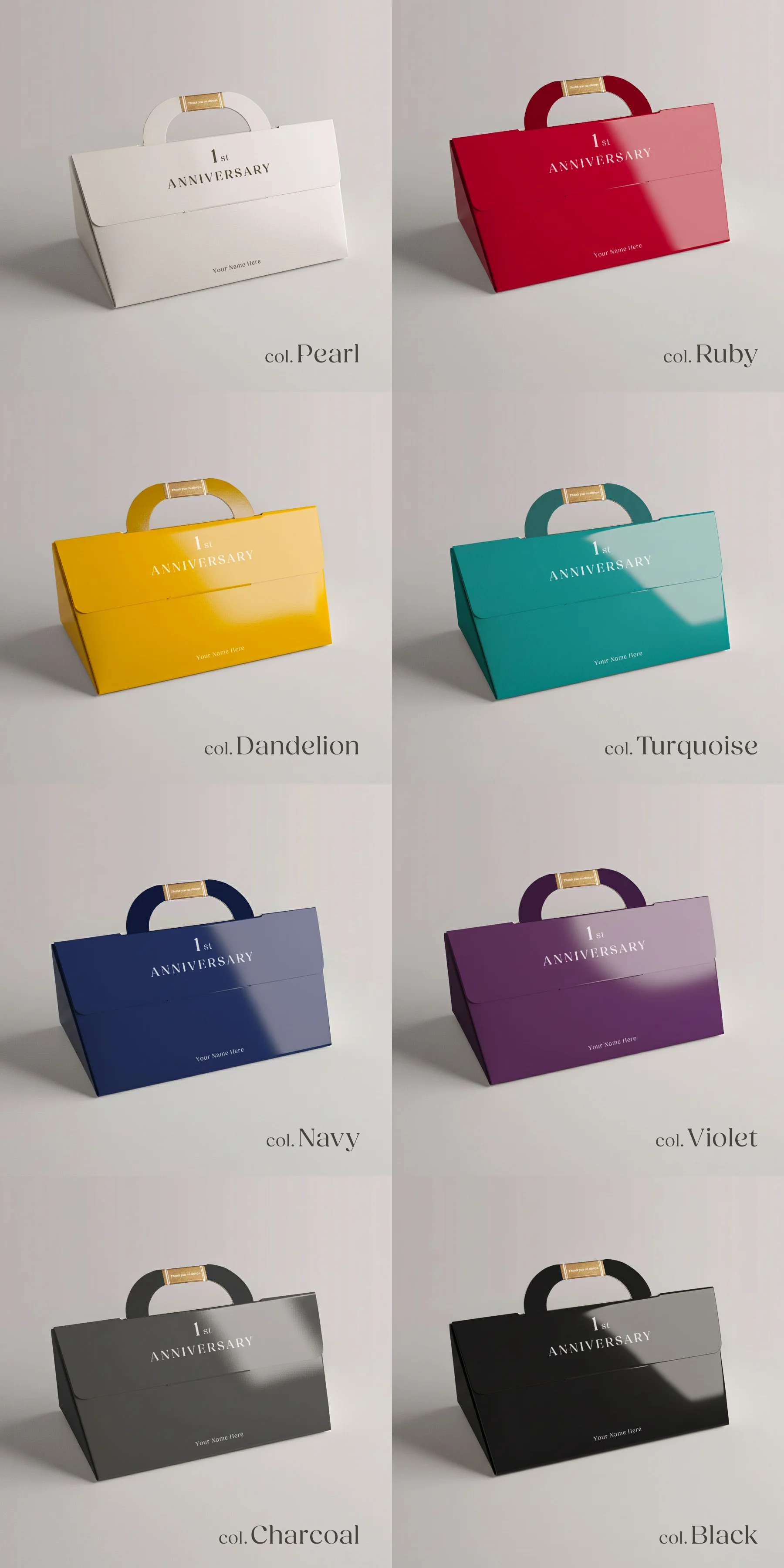 ギフトバッグ カラバリ