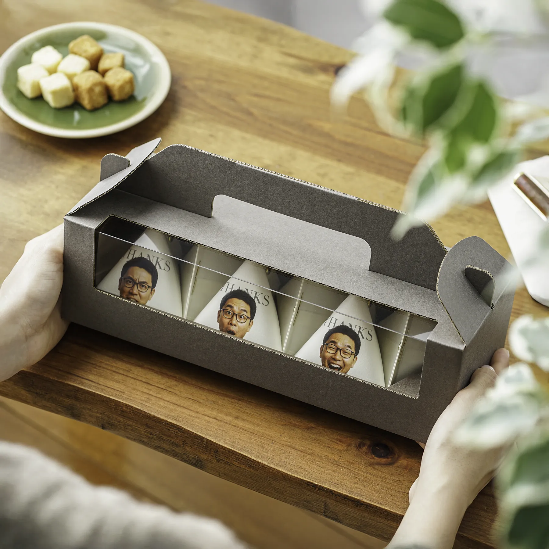 手のひらサイズの伝書鳩　プチギフト画像