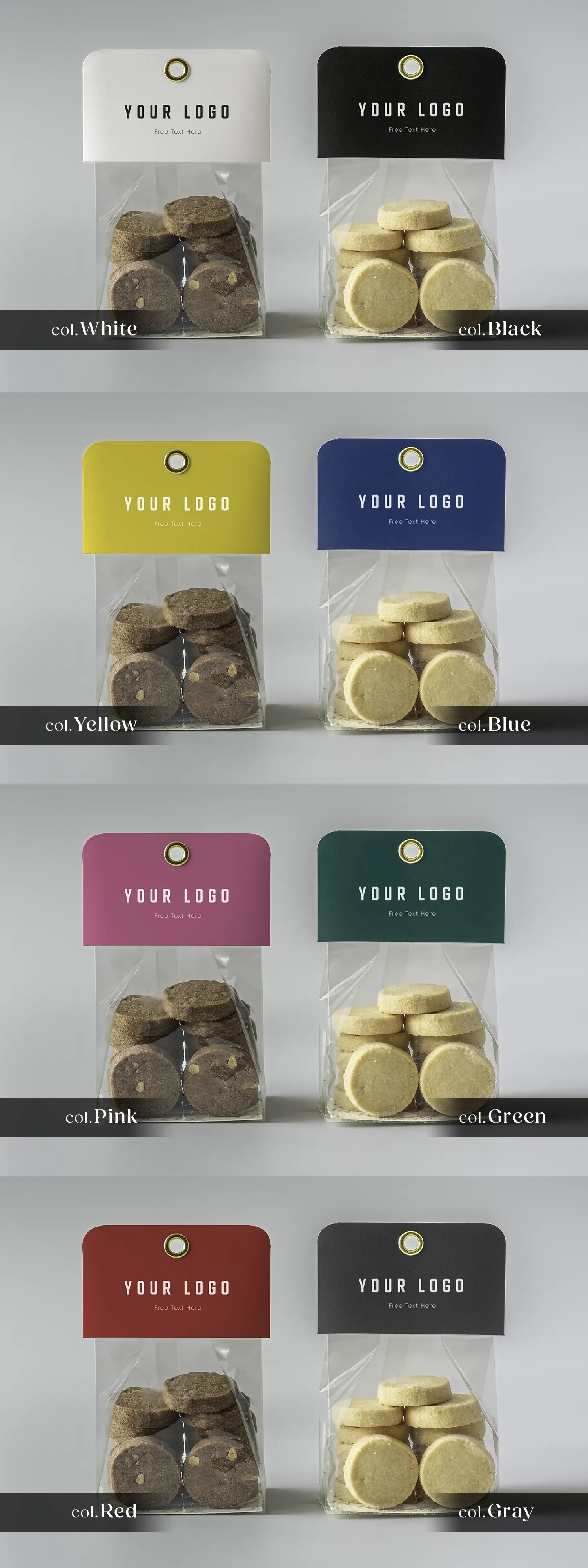 ギフトバッグ カラバリ