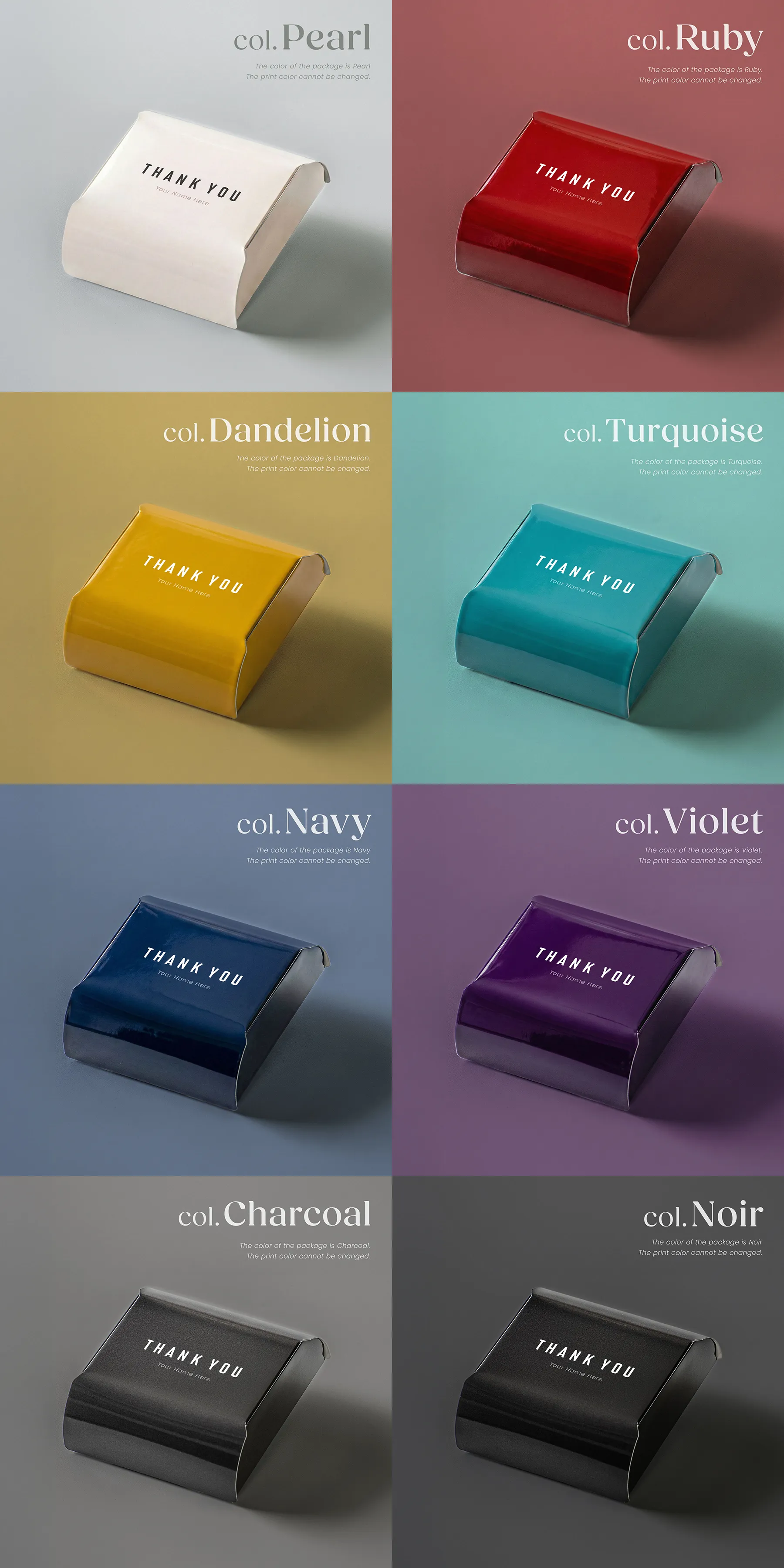 ギフトバッグ カラバリ