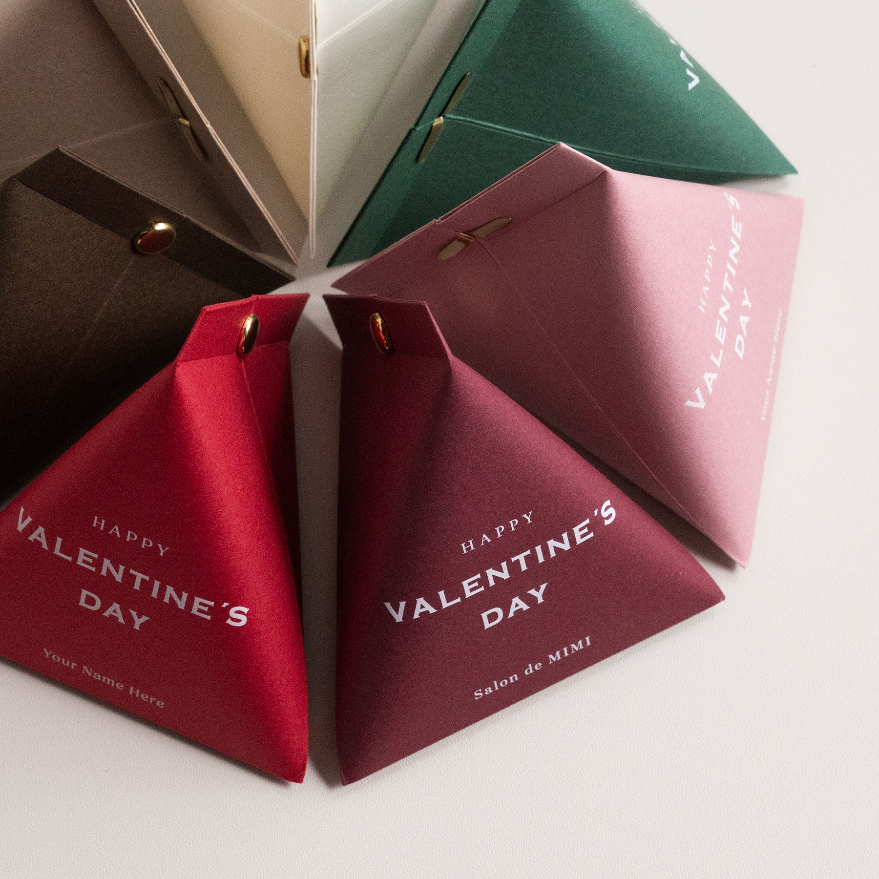 手のひらサイズの伝書鳩　バレンタイン　プチギフト画像